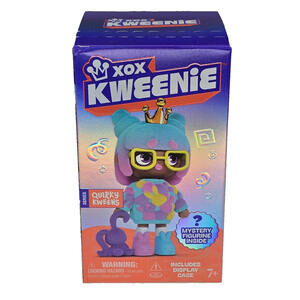 XOX KWEENIE "QUIRKY KWEENS" SERIES W/ DISPLAY CASE & MYSTERY FIGURINE NIB